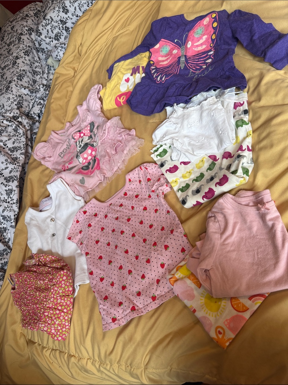 Lot of 10 Little girls items 18 months / 18m baby summer